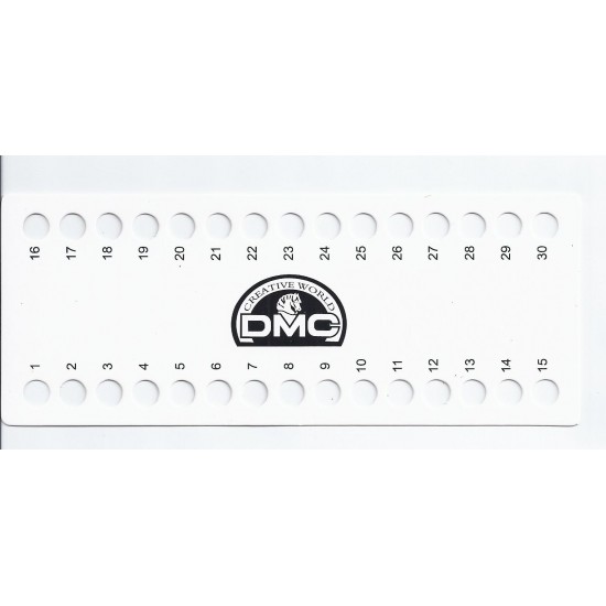 10 pcs DMC threads organizer 30 holes with numbers
